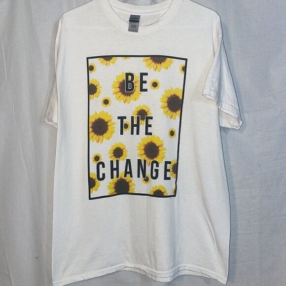 Be The Change T shirt - Picture 1 of 8